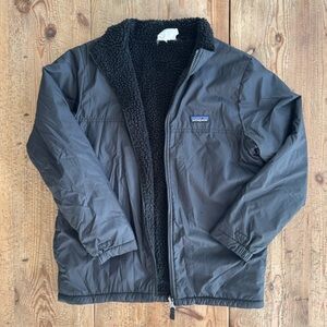 Patagonia Reversible Kids Black Jacket
